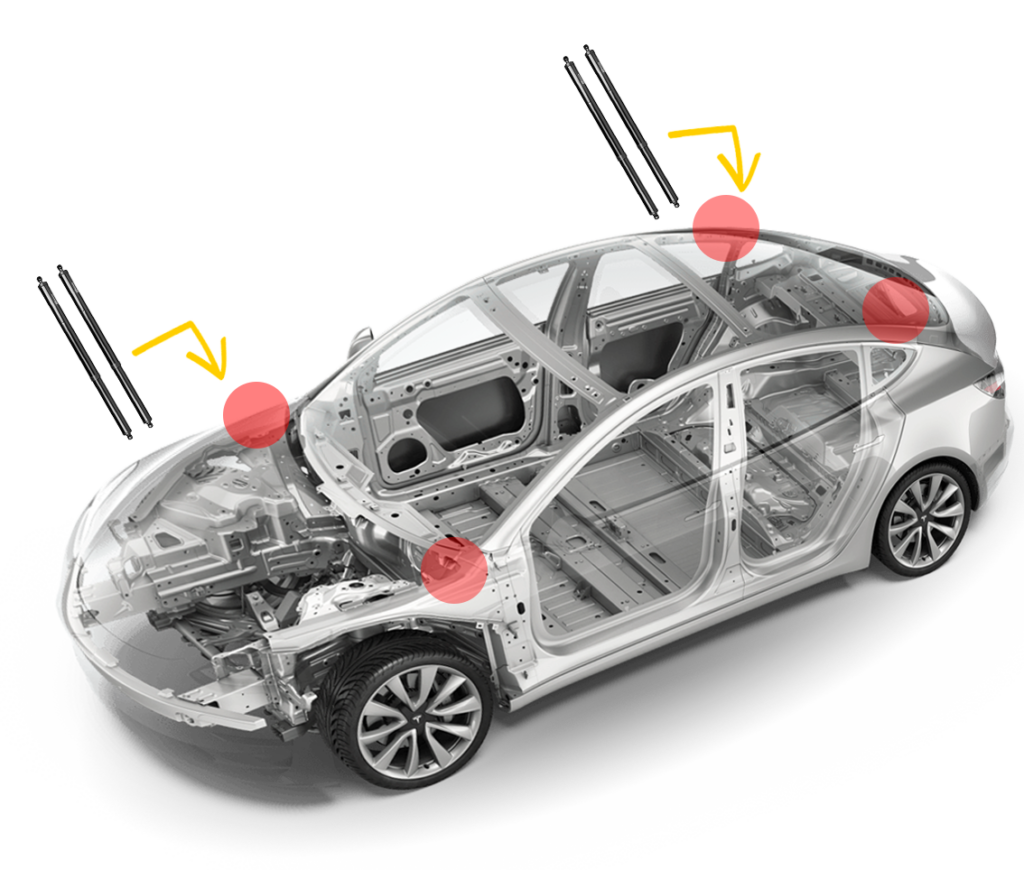 tesla auto trunk